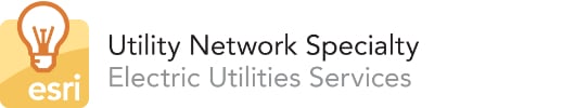 Esri Utility Network Specialty - Electric Utilities Services logo Esri Utility Network Specialty - Electric Utilities Services logo