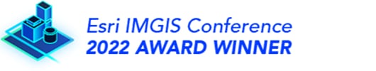 Esri IMGIS Conference 2022 Award Winner logo Esri IMGIS Conference 2022 Award Winner